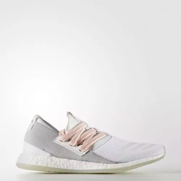 Adidas zapatos NEW PURE Boost R bb4134 poshmark cordones gris rosa Adidas zapatos NEW PURE Boost R bb4134 poshmark cordones gris rosa